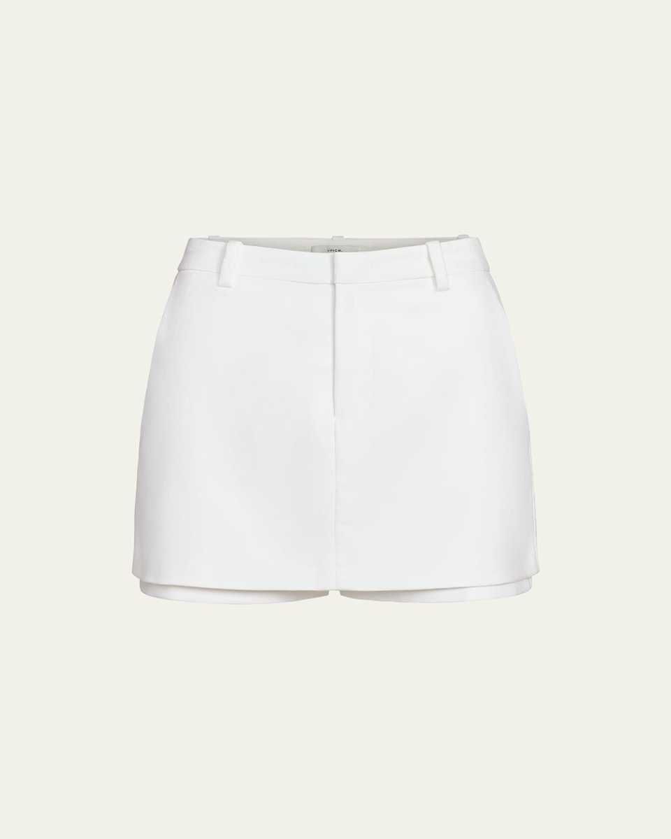 Tailored Mid-Rise Skort